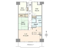 【神奈川県/相模原市中央区南橋本】サンヴェール橋本ツインタワー ステージ2 間取り図