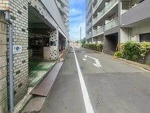 【神奈川県/川崎市川崎区大師駅前】セブンスターマンション川崎大師 前面道路