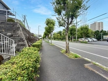 【神奈川県/横浜市青葉区すすき野】すすき野第2団地第1住宅 第8-12号棟 前面道路