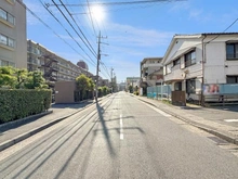 【神奈川県/川崎市高津区新作】高津スカイハイツ 前面道路