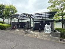 【神奈川県/横浜市青葉区すすき野】すすきの第2団地第1住宅 8-14号棟 駐輪場