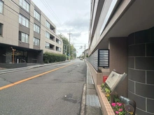 【神奈川県/川崎市宮前区宮崎】マイキャッスル宮崎台サウスコート 前面道路