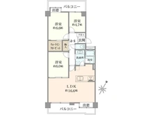 【神奈川県/横浜市緑区中山】中山パーク・ホームズ 間取り図