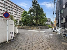 【神奈川県/川崎市高津区下作延】クイーンハイツ久地 アプローチ