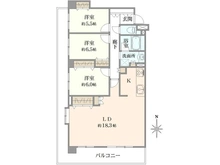 【神奈川県/横浜市青葉区しらとり台】ライオンズガーデン青葉台 間取り図