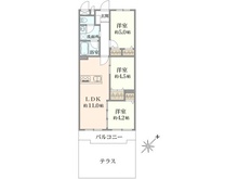 【神奈川県/川崎市宮前区神木本町】ニックハイム宮前平 間取り図