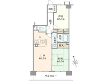 【東京都/稲城市矢野口】クリオ矢野口 壱番館 間取り図