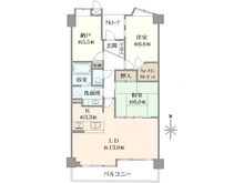 【神奈川県/川崎市宮前区馬絹】パンテュール宮崎台 間取り図