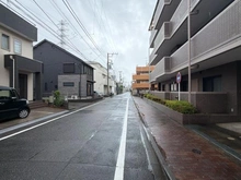 【神奈川県/相模原市中央区矢部】シュペルノーヴァ相模原壱番館 前面道路