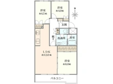 【神奈川県/川崎市宮前区馬絹】カルム宮崎台 間取り図