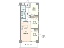 【神奈川県/横浜市緑区長津田町】プロスタイル長津田 間取り図
