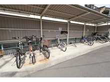 【神奈川県/横浜市鶴見区東寺尾中台】ダイアパレス東寺尾 駐輪場