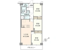 【神奈川県/横浜市都筑区大熊町】ニューライフマンション大倉山 参号棟 間取り図