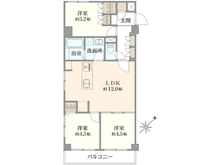 【神奈川県/横浜市鶴見区上末吉】エンゼルハイム鶴見第8 間取り図