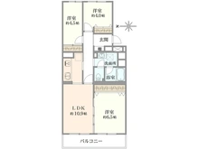 【神奈川県/川崎市宮前区宮崎】宮崎台スカイハイツ 間取り図