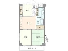 【神奈川県/川崎市宮前区西野川】スカール梶ヶ谷 間取り図