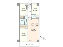 【神奈川県/川崎市高津区梶ケ谷】マイキャッスル梶ヶ谷III 間取り図