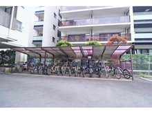 【神奈川県/川崎市多摩区登戸】サニーハイツ向ケ丘 駐輪場