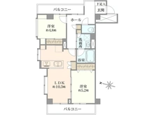 【神奈川県/横浜市港北区篠原東】ライオンズマンション妙蓮寺第二 間取り図