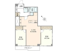 【東京都/府中市矢崎町】ライオンズマンション府中 間取り図