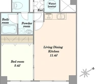 【東京都/新宿区西新宿】アルテール新宿 間取り図