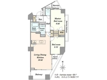【東京都/新宿区下落合】高田馬場デュープレックスII 間取り図