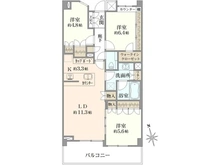 【東京都/新宿区下落合】バウス目白御留山 間取り図