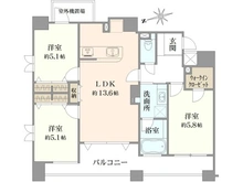 【東京都/板橋区仲町】グランシティユーロパレス大山 間取り図