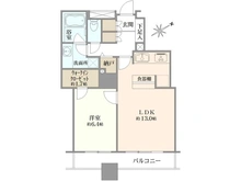 【東京都/新宿区西早稲田】西早稲田シティタワー 間取り図