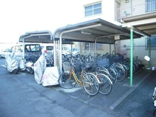 【東京都/小金井市本町】小金井ハイツ 駐輪場