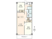 【東京都/小金井市本町】小金井ハイツ 間取り図