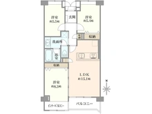 【東京都/新宿区北新宿】北新宿パークハイツ 間取り図