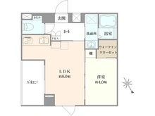 【東京都/新宿区西早稲田】パティオ西早稲田 間取り図
