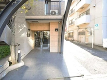 【東京都/新宿区西早稲田】ヴィルヌーブ西早稲田 エントランス