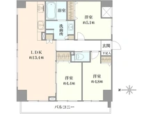 【東京都/新宿区中落合】クレストコート中落合 間取り図