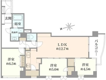 【東京都/新宿区高田馬場】レジェンド高田馬場DUE 間取り図