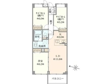 【東京都/新宿区下落合】グランツオーベル目白近衛町 間取り図