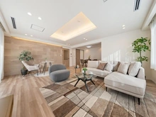 【東京都/新宿区下落合】パレロワイヤル目白 リビング・ダイニング：※家具・調度品等は販売価格に含まれておりません