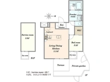 【東京都/中野区本町】ジェイパーク新中野 間取り図
