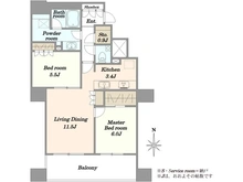 【東京都/新宿区大久保】ウエリス新宿早稲田の森 間取り図