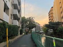 【東京都/新宿区中落合】下落合南デュープレックス 前面道路