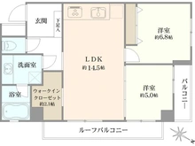 【東京都/新宿区戸山】アートコート早稲田戸山公園 間取り図