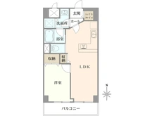 【東京都/杉並区方南】モナークマンション第2方南B棟 間取り図