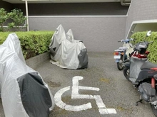 【東京都/三鷹市下連雀】ファミール三鷹グランデージ バイク置き場