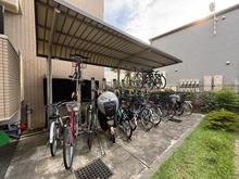 【東京都/武蔵野市境南町】ベルジュール武蔵境 駐輪場
