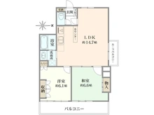 【東京都/武蔵野市境南町】ベルジュール武蔵境 間取り図