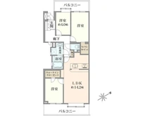 【東京都/武蔵野市西久保】吉祥寺西パークホームズ 間取り図