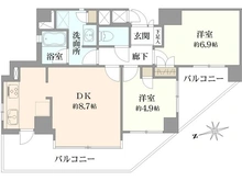 【東京都/三鷹市上連雀】ルミネ三鷹 間取り図