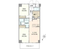 【東京都/武蔵野市中町】藤和シティコープ三鷹 間取り図
