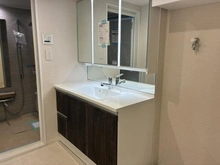 【東京都/武蔵野市吉祥寺北町】コート吉祥寺 洗面所：リフォーム中